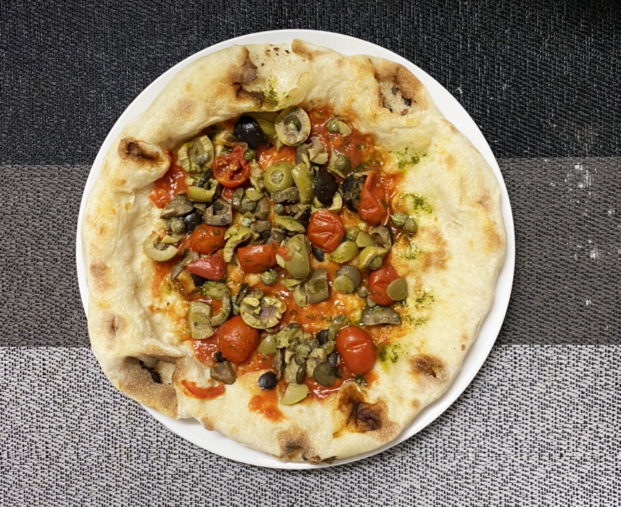 PIZZALABOの冷凍ピザ「オリーブ」