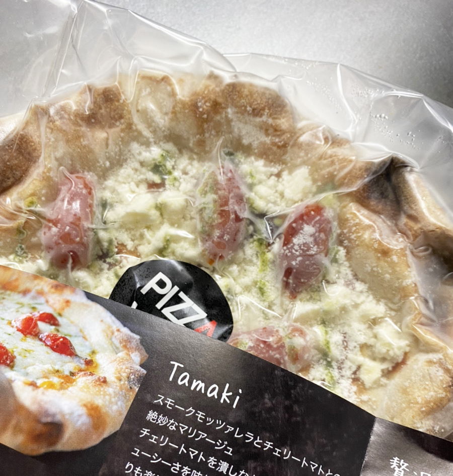 PIZZALABOの冷凍ピザ「Tamaki」